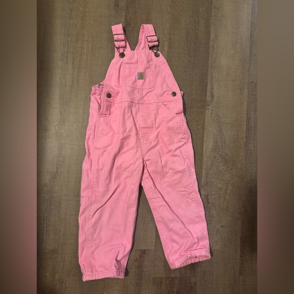 Girls 3T Carhartt coveralls/overalls